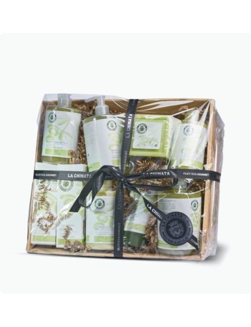 CESTA MEDIANA COSMÉTICA DE ACEITE DE OLIVA