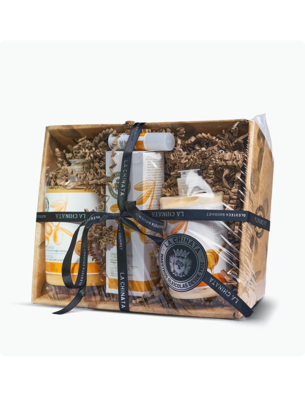 CESTA DE COSMÉTICA MIEL Y ACEITE DE OLIVA VIRGEN EXTRA